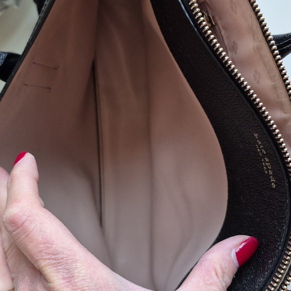kate spade ♠️ Black Floral Women's Purse, Pre-loved. - Picture 12 of 16